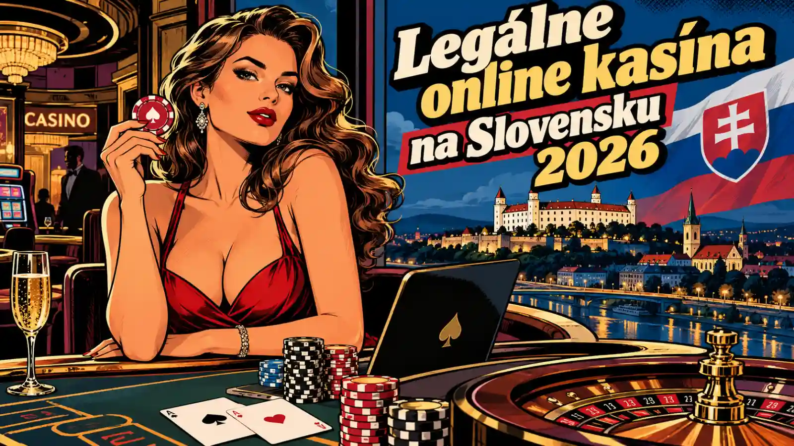 Legálne online kasína na Slovensku 2026